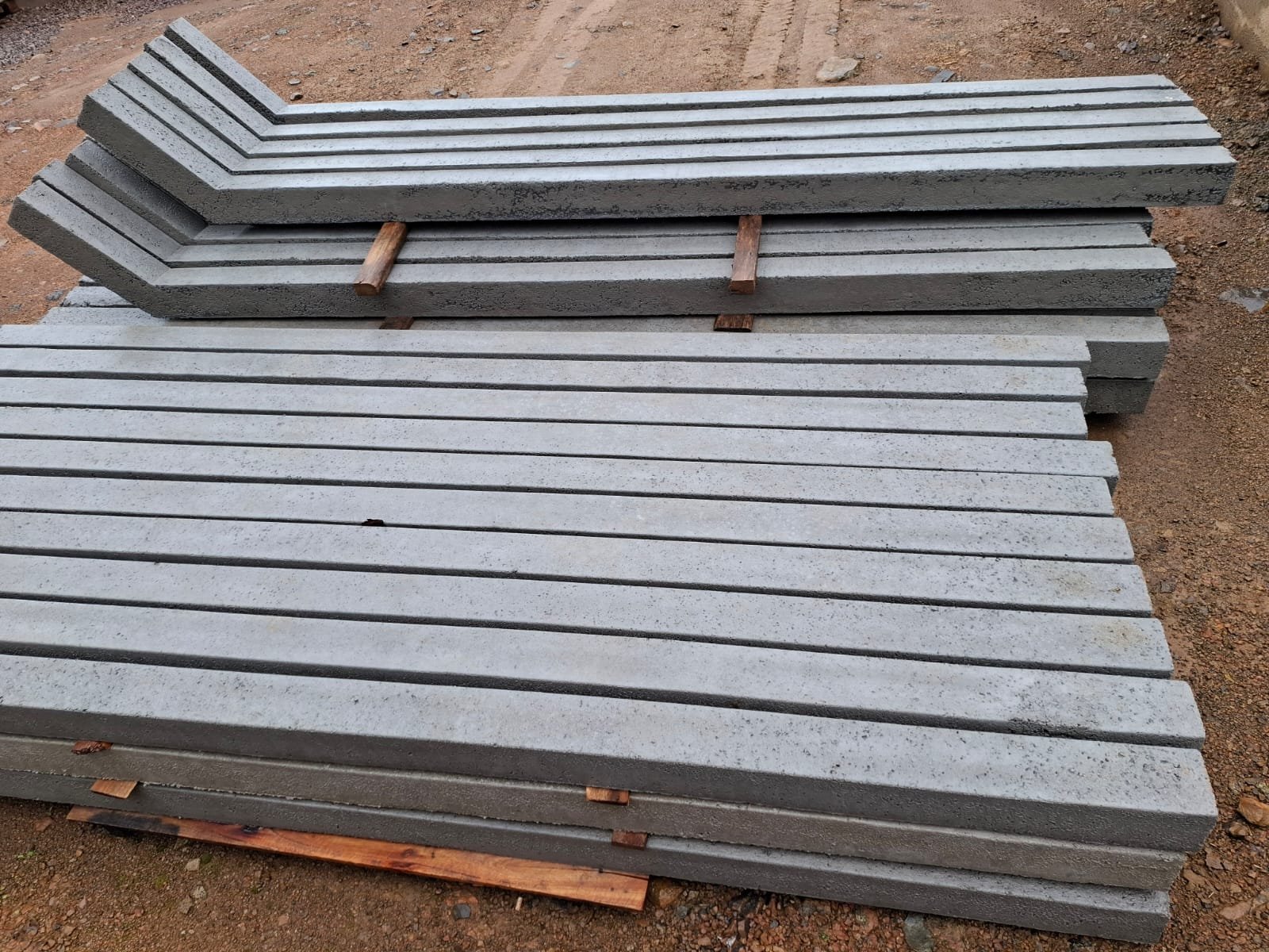 Palanque de Concreto 10x10 (com e sem curva)